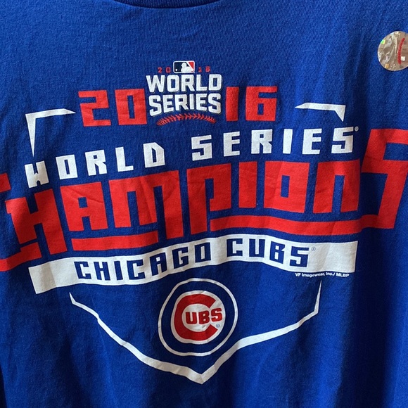 NWT Chicago Cubs 2016 World Series Champs long sleeve - Picture 2 of 4